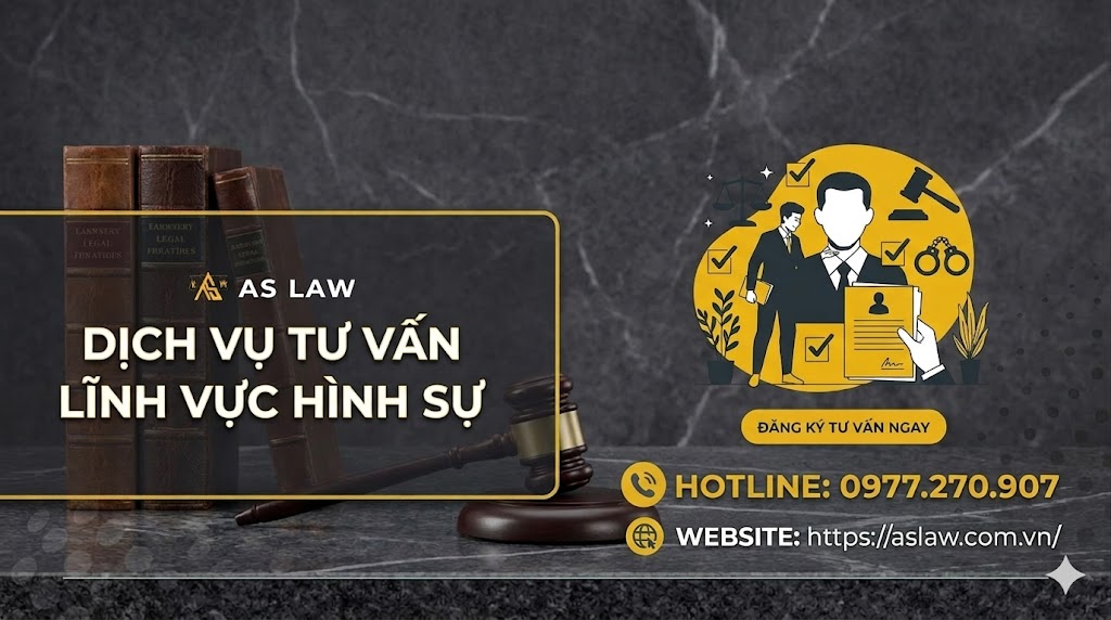 Dịch vụ tư vấn lĩnh vực hình sự